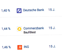 Fixed interest rate 15 years comparison